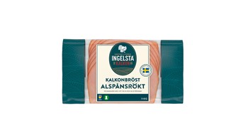 Alspånsrökt kalkonbröst, skivat