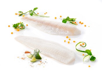 Torskfilé utan skinn